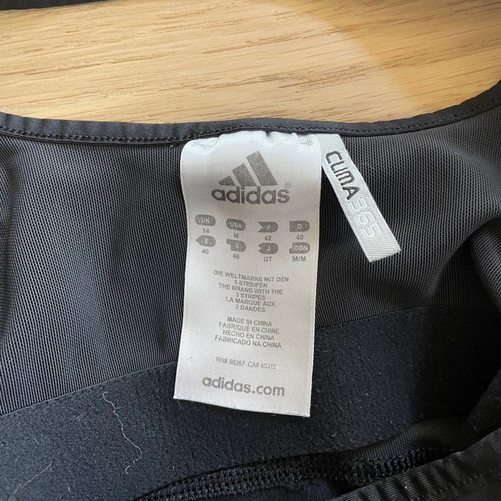 ADIDAS ClimaLite Cross Strap Athletic Tank with Shelf Bra - Picture 5 of 5